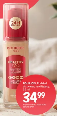 Podkład do twarzy nawilżający Bourjois Healthy Mix promocja w Rossmann
