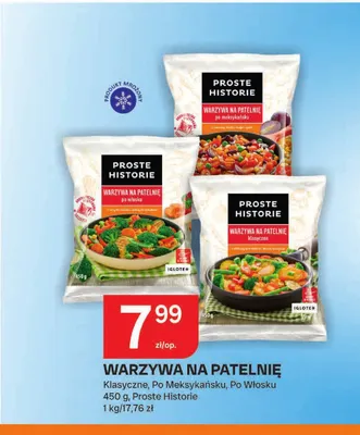 Warzywa na patelnię klasyczne Proste Historie promocja w Chorten