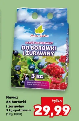 Nawóz granulowany do borówki i żurawiny promocja w Kaufland