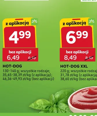 Hot-dog promocja w Stokrotka