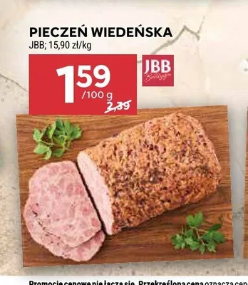 Pieczeń wiedeńska JBB promocja w Stokrotka