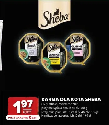 Karma dla kota Sheba promocja w Stokrotka