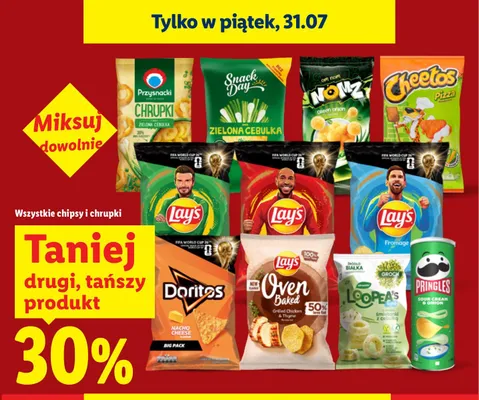 Chipsy Lay's Papryka promocja w Lidl