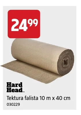 Tektura falista Hard Head 10 m x 40 cm promocja w Jula