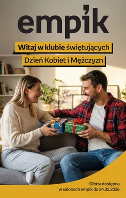 Katalog: Dzień kobiet i Mężczyzn, strona 0 promocja w Empik