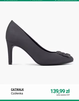 Czółenka CATWALK promocja w Deichmann