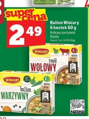Bulion warzywny Winiary promocja w TOPAZ