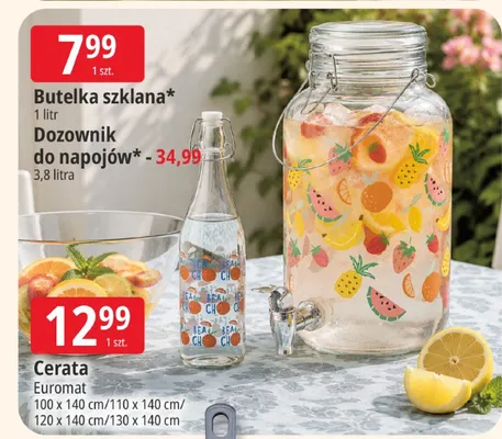 Dozownik do napojów 3,8 litra promocja w Leclerc