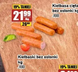 Kiełbaski bez osłonki JBB promocja w API Market