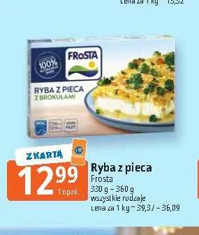 Ryba z pieca Frosta promocja w Leclerc