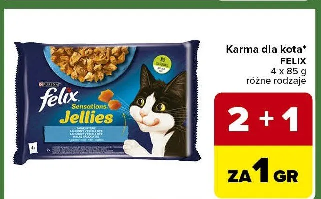 Karma dla kota Jellies promocja w Carrefour Express