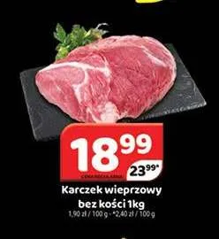 Karczek wieprzowy bez kości promocja w Delfin