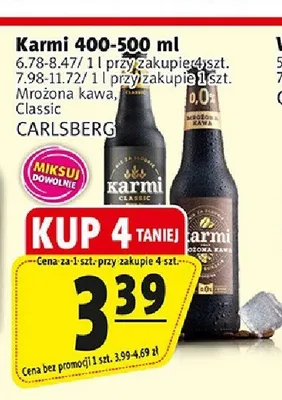 Piwo bezalkoholowe Karmi Classic promocja w Prim Market