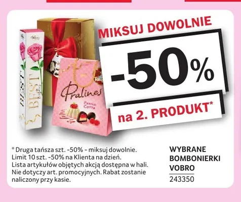 Bombonierka Vobro Best Wishes promocja w Selgros