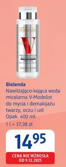 Nawilżająco-kojąca woda micelarna V-Modelist do mycia twarzy, demakijażu twarzy, oczu i ust promocja w Drogerie DM