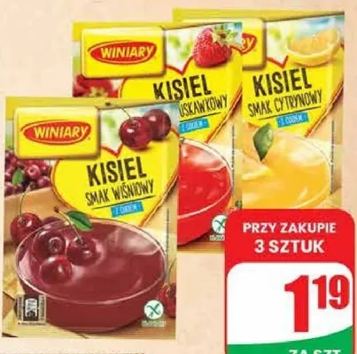 Kisiel truskawkowy promocja w Dino