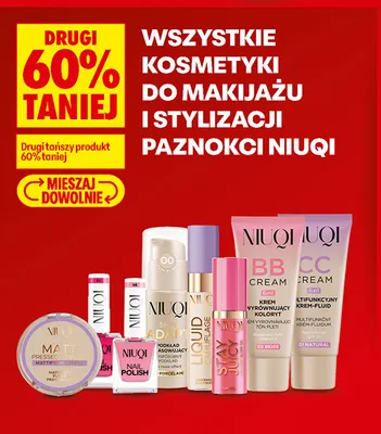 Podkład dopasowujący Skin Adapt Niuqi promocja w Biedronka