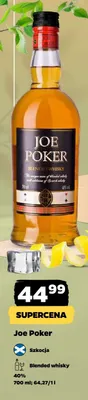 Whisky Joe Poker blended promocja w Netto