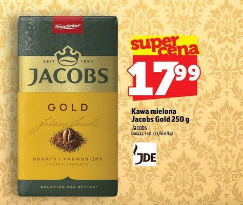 Kawa mielona Jacobs Gold promocja w TOPAZ