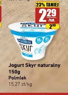 Jogurt Skyr naturalny Polmlek promocja w API Market