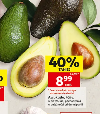 Awokado w siatce promocja w Auchan