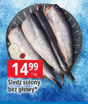 Śledź solony bez głowy promocja w Leclerc