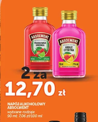 Napój alkoholowy Absolwent Arbuz Cytryna promocja w ABC