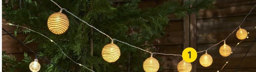 Girlanda solarna promocja w Castorama