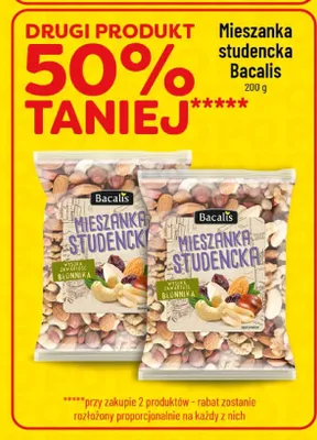 Mieszanka studencka Bacalis promocja w POLOmarket