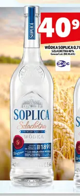Wódka Soplica Szlachetna 40% promocja w TOPAZ