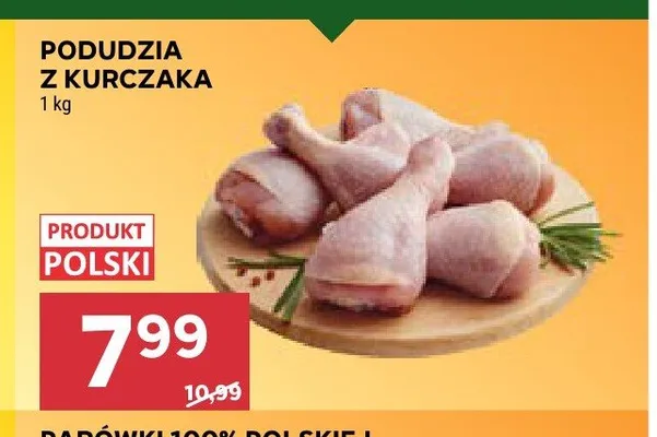 Podudzia z kurczaka promocja w Stokrotka