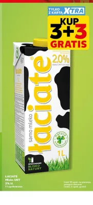 Mleko UHT Łaciate 2% tł. promocja w Kaufland