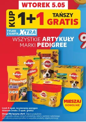 Artykuły marki Pedigree promocja w Kaufland