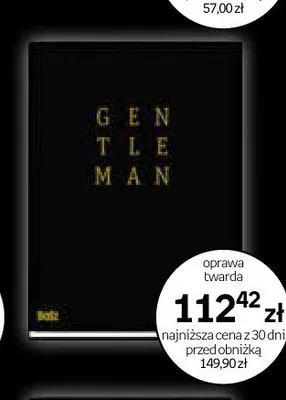 Książka Gentleman Podręcznik dla klas wyższych promocja w Empik