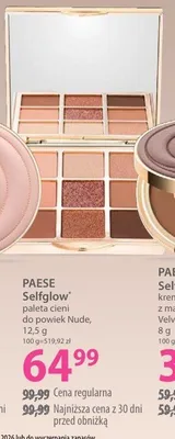Paleta cieni do powiek Nude Selfglow promocja w Hebe