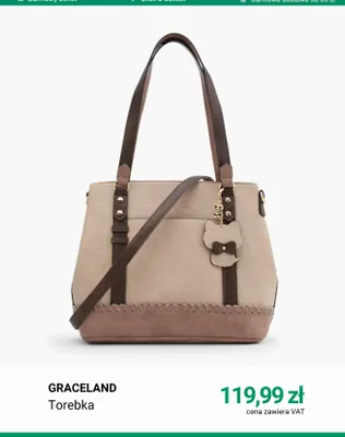 Torebka Graceland promocja w Deichmann