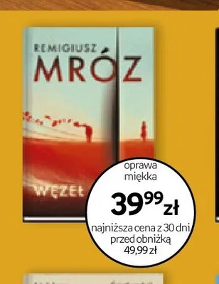 Książka Węzeł Remigiusz Mróz oprawa miękka promocja w Empik