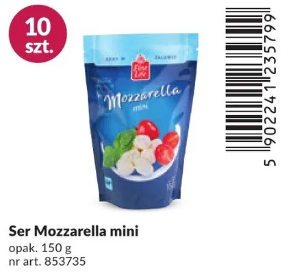 Ser Mozzarella mini promocja w Makro