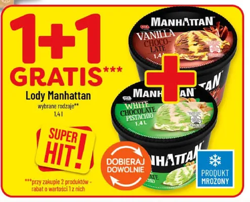 Lody Manhattan promocja w POLOmarket