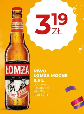 Piwo promocja w Duży Ben