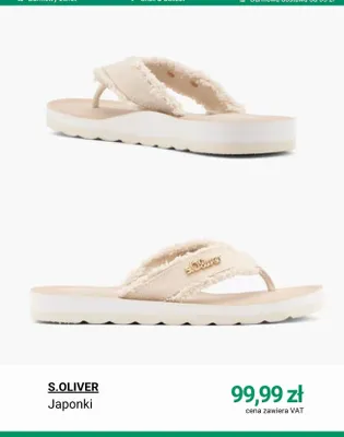Japonki S.OLIVER promocja w Deichmann