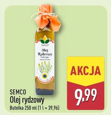 Olej rydzowy promocja w Aldi