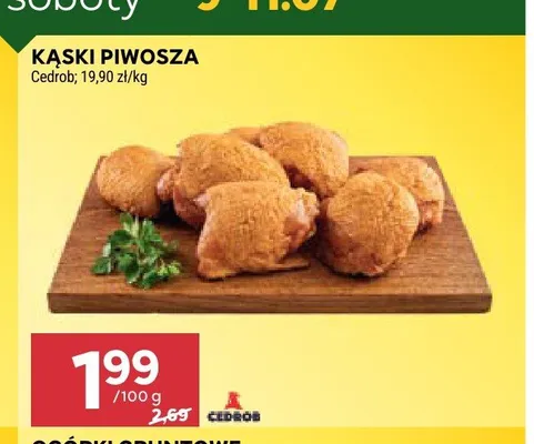 Kąski piwosza Cedrob promocja w Stokrotka