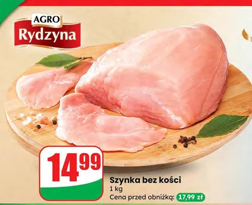 Szynka bez kości promocja w Dino