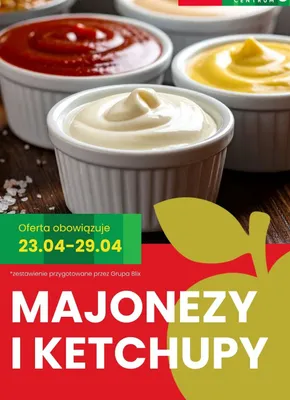 Majonezy i ketchupy - sprawdź oferty!, strona 0 promocja w Delikatesy Centrum