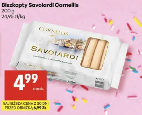 Biszkopty Savoiardi promocja w Delikatesy Centrum