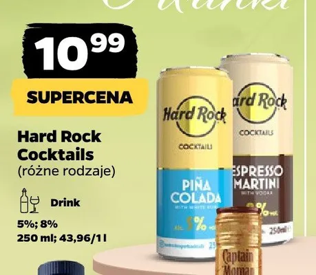 Napój Hard Rock Cocktails Espresso Martini promocja w Netto