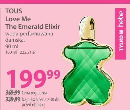 Woda perfumowana promocja w Hebe
