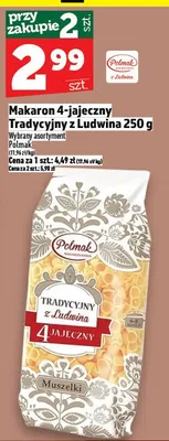 Makaron 4-jajeczny tradycyjny z Ludwina promocja w TOPAZ