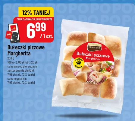 Bułeczki pizzowe Margherita Dermaris promocja w POLOmarket